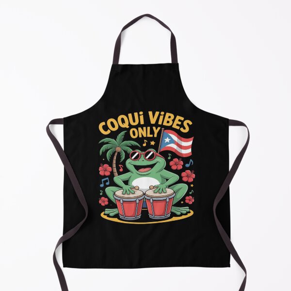 Item preview, Coquí Vibes Only Puerto Rico Frog Music designed and sold by Idarmotar.