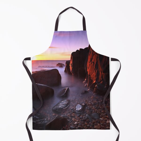 Item preview, Long Exposure Sunset in Tasmania from inside A Blowhole designed and sold by Huskyyy Designs.