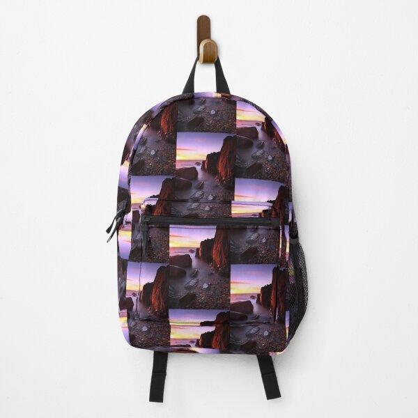 Item preview, Long Exposure Sunset in Tasmania from inside A Blowhole designed and sold by Huskyyy Designs.