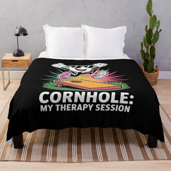 Item preview, Cornhole My Therapy Session designed and sold by Idarmotar.