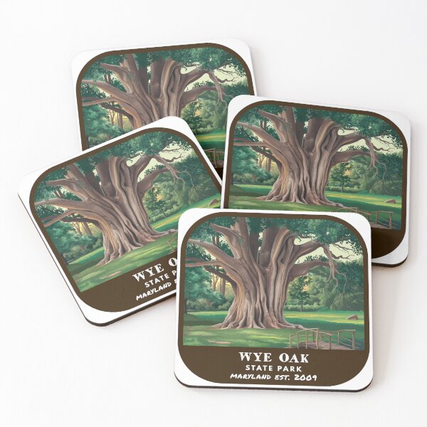 Item preview, Vintage Wye Oak State Park (Maryland State Park) designed and sold by RabbitK.