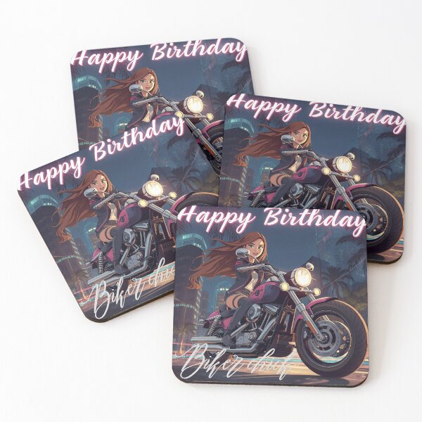 Item preview, Biker women chick designed and sold by Dorisartist.