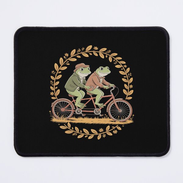 Artikelvorschau, Cottagecore Nostalgic Charming Two Anthropomorphic Frogs Rid entworfen und verkauft von Idarmotar.