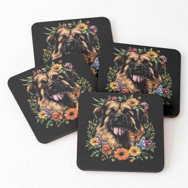 Item preview, Funny Leonberger Floral Colorful Mom Dad Kids designed and sold by rafaeltto.