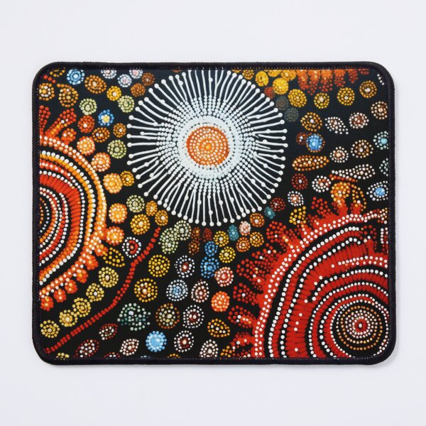 Item preview, Aboriginal Inspired Dot Art - Floral Litchfield designed and sold by GrinGalore.