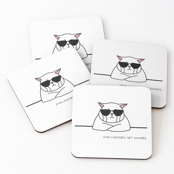 Item preview, Even baddies get saddies designed and sold by  Un_titledart..