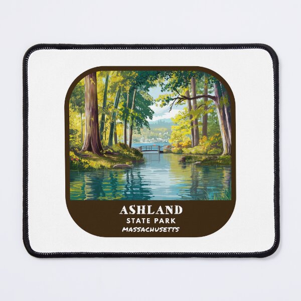 Item preview, Vintage Ashland State Park (Massachusetts State Park) designed and sold by RabbitK.