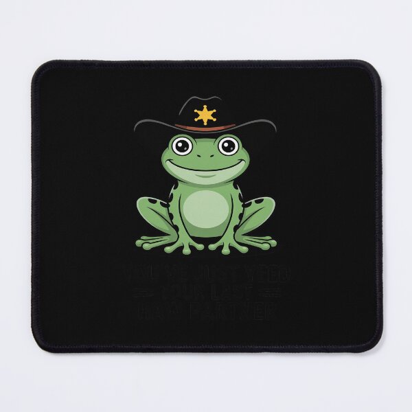 Item preview, Country Rodeo Cowgirl Western Sheriff Toad Funny Cowboy Frog designed and sold by Idarmotar.