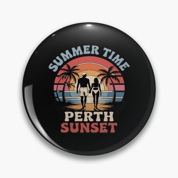 Item preview, Couple Summer Time Together Perth Sunset Beach designed and sold by Idarmotar.