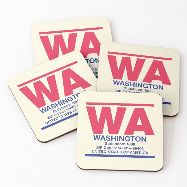 Item preview, Washington, WA, United States of America designed and sold by CharlottePlaceArt.