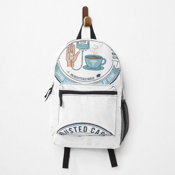 Item preview, Normal Saline & Coffee RN Crest | Funny Registered Nurse School Gift designed and sold by Taha Art Designs.
