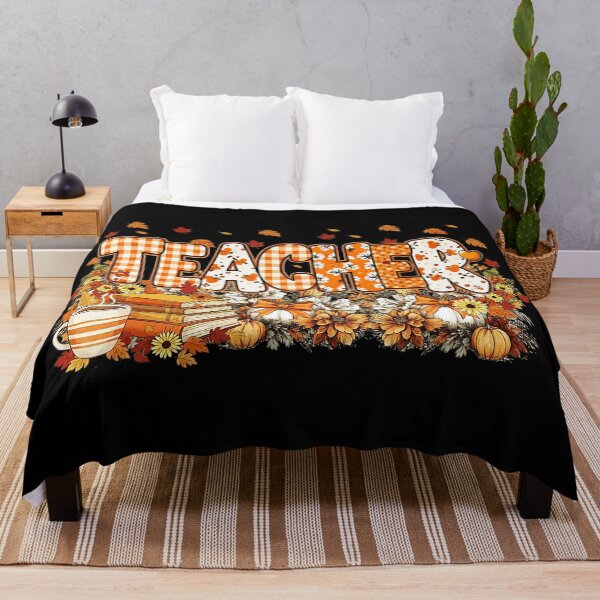 Item preview, Autumn Pumpkin Thanksgiving Coffee Floral Teacher Fall designed and sold by JEFDodsonArt.