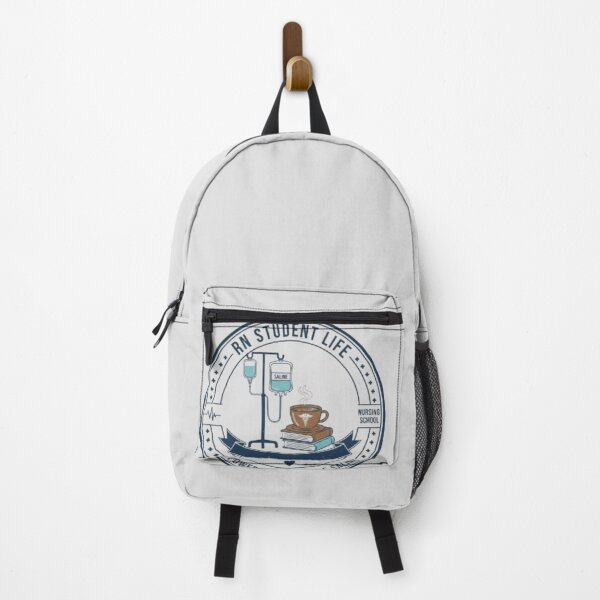 Item preview, Powered by Coffee & Saline RN Student Life Seal | Nursing School Gift designed and sold by Taha Art Designs.
