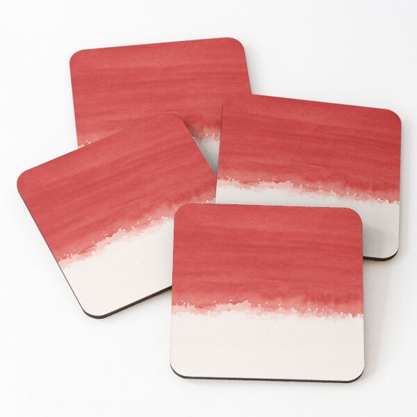Item preview, Red and white watercolor gradient texture designed and sold by SassyArtistry.
