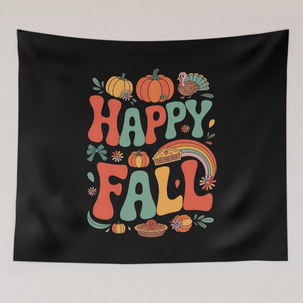 Item preview, Cute Preppy Happy Fall Pastel Pumpkin Turkey Thanksgiving designed and sold by BakeryDozen.