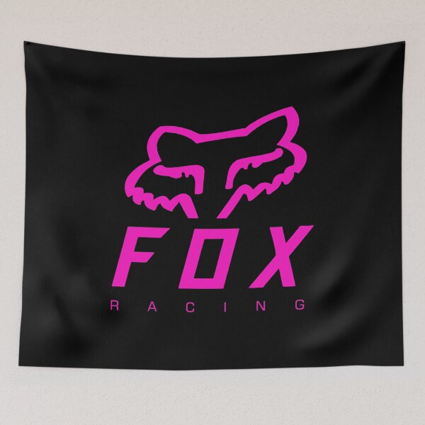 Item preview, red horn fox racing with yellow jacket designed and sold by arielaprincesss.