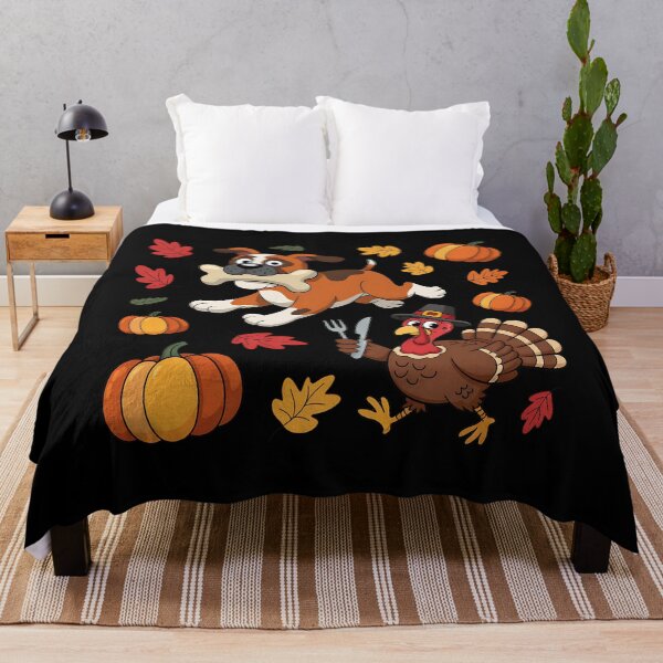 Item preview, Funny Boxer Dog Turkey Autumn Thanksgiving designed and sold by BakeryDozen.