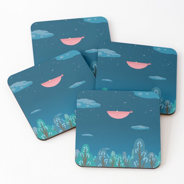 Item preview, A Magic Whale and a Child - Good night designed and sold by universe boy.