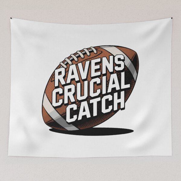 Item preview, Ravens Crucial Catch T-Shirt designed and sold by ReneeLars.
