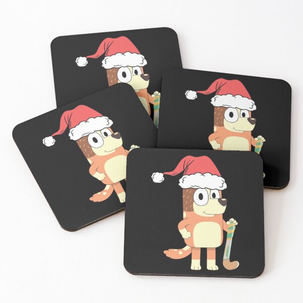 Item preview, Bluey Christmas Santa Hat | Cute Holiday Cartoon Design designed and sold by pluekeethi.