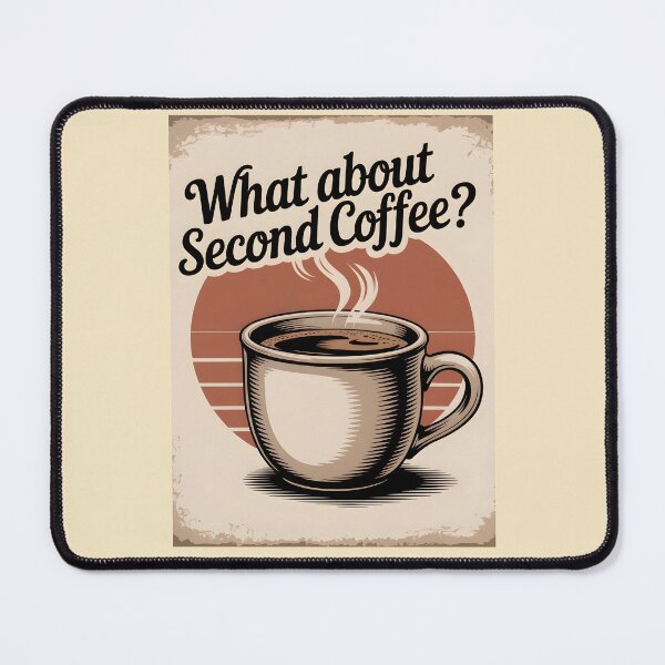 Item preview, What About Second Coffee designed and sold by Millsoft.
