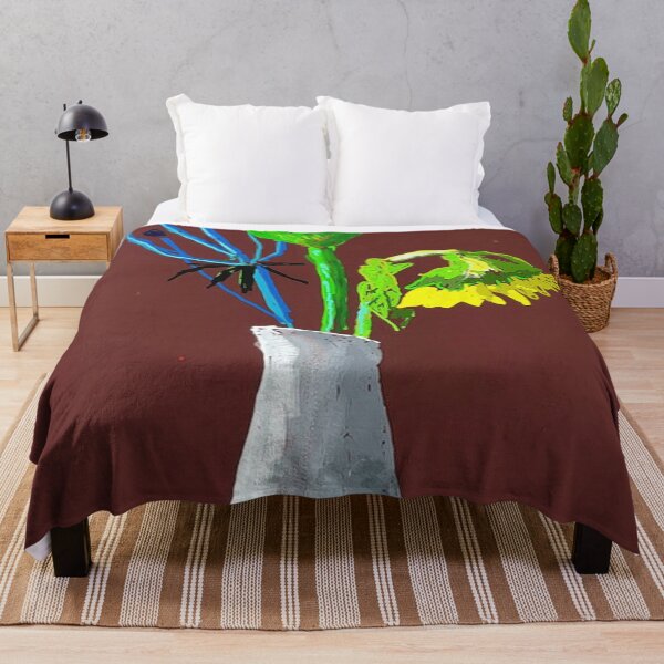 Artikelvorschau, 19th March 2021, Sunflower With Exotic Flower By David Hockney entworfen und verkauft von ALIONAMER.