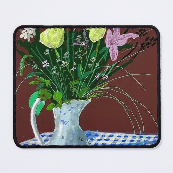 Item preview, 20th February 2021, Jug With Flowers By David Hockney designed and sold by ALIONAMER.