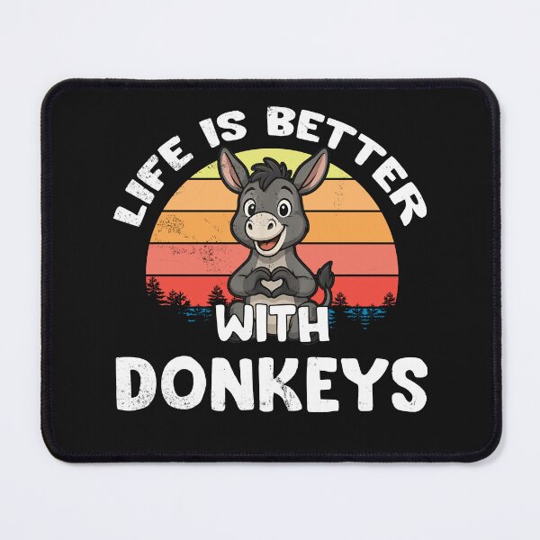 Item preview, Cute Retro Donkey T-Shirt designed and sold by LashondaGreen89.