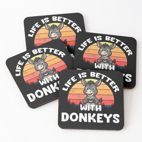 Item preview, Cute Retro Donkey T-Shirt designed and sold by LashondaGreen89.