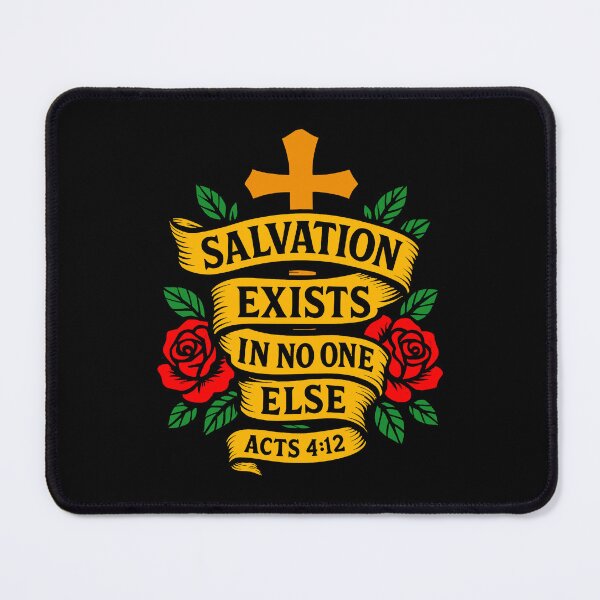 Item preview, Acts 4:12 Salvation exists in no one else designed and sold by plushism.