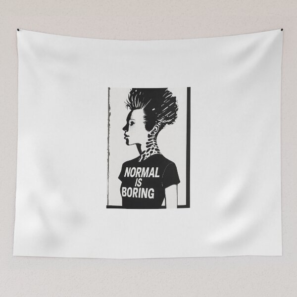 Item preview, Normal is Boring designed and sold by dreampik.