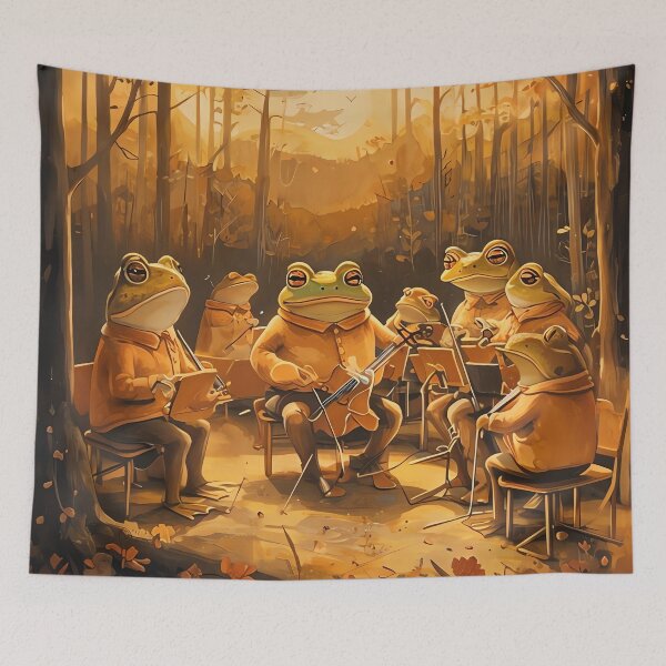 Item preview, Froggy Serenade designed and sold by ONYX Pixee.