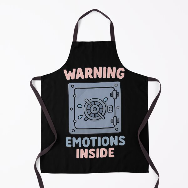 Item preview, Warning Emotions Inside Funny Safe Design designed and sold by TeeTimeTreasure.