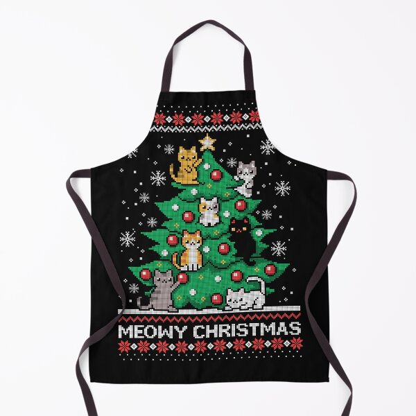 Item preview, Meowy Christmas ugly christmas sweater designed and sold by NemiMakeit.