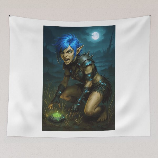 Item preview, Goblin Cipher Thorne with a mine   designed and sold by CathryneDelamort.