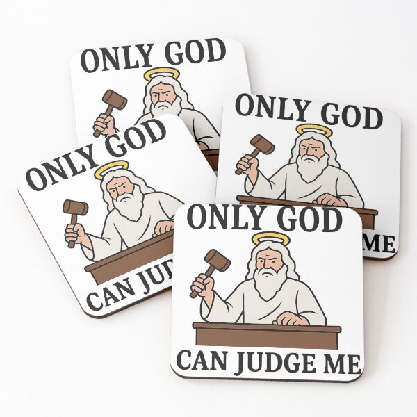 Item preview, Only God Can Judge Me – Divine Justice | God as Judge designed and sold by JonathanP514.