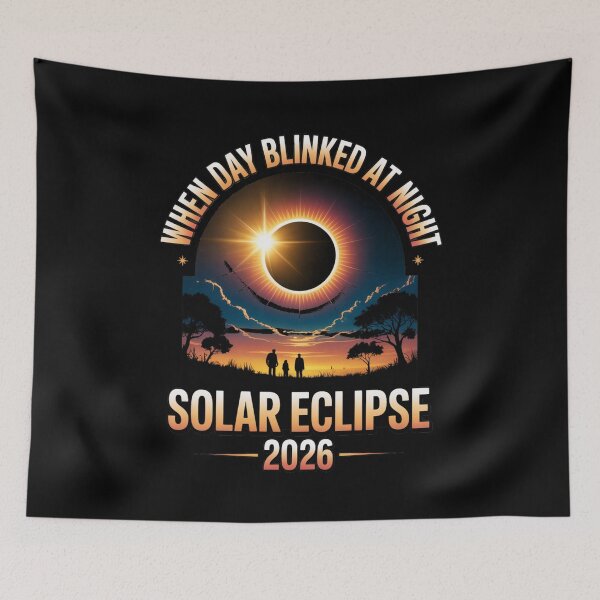 Item preview, total solar eclipse 2026 - astrophotography - eclipse viewing - science nerd - cosmic vibes - sky phenomena - planetary alignment - universe - galaxy lover - cosmic adventure designed and sold by JansenGS.