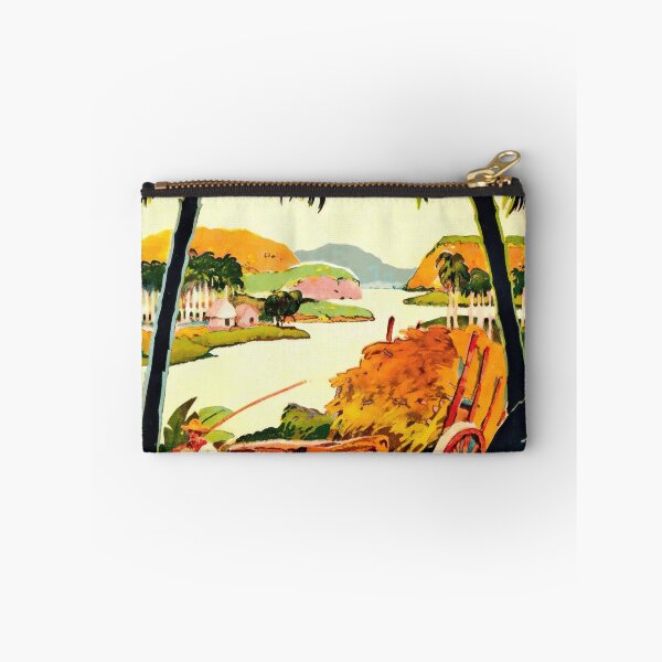 Item preview, Vintage Cuban Travel Poster | Visit Cuba All Year Round | Art Deco Tourism Print | Tropical & Idyllic Landscape Wall Art designed and sold by artofuniverse.