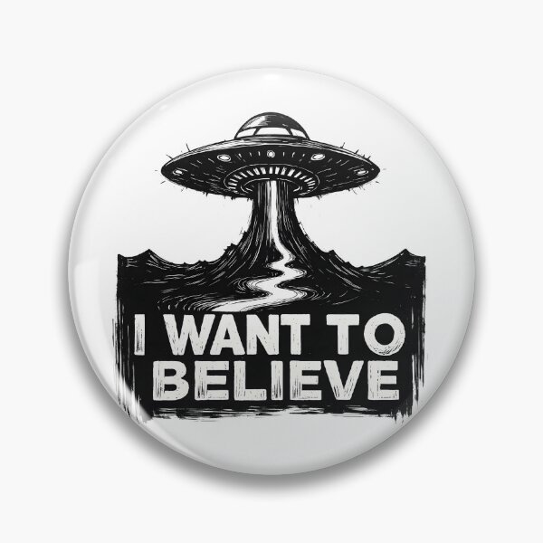 Item preview, I Want to Believe UFO designed and sold by dreampik.