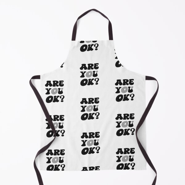 Item preview, Are You OK? Typographic Poster – Bold Retro Bubble Font Illustration designed and sold by PixelVibe782.