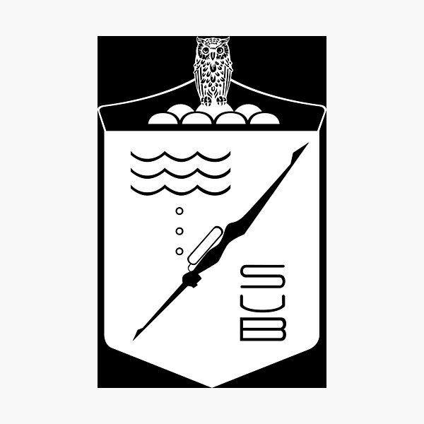 Item preview, SUB-logo white designed and sold by SUB-BSI.