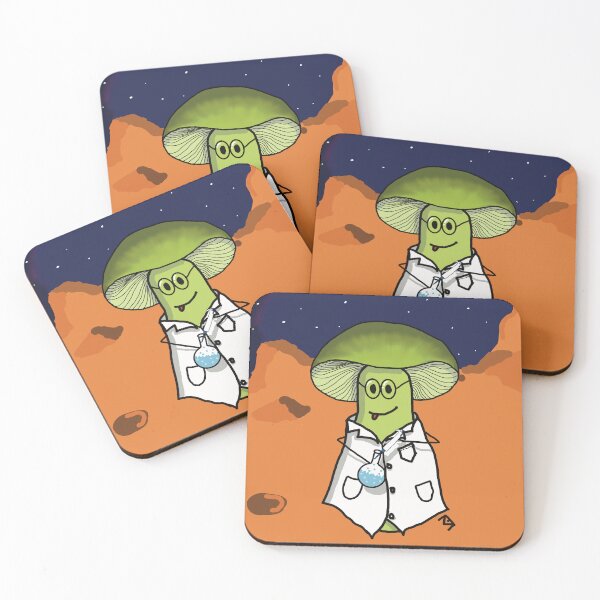 Item preview, Scientist Fungi on Mars designed and sold by CosmicFunGirl.