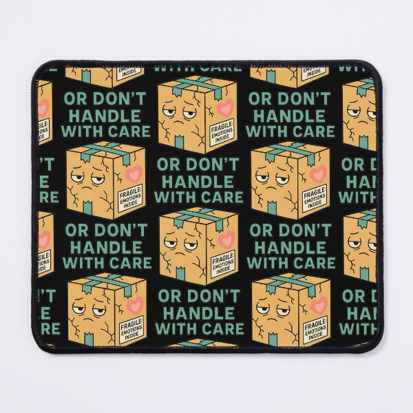 Item preview, Handle With Care Or Don’t Emotional Humor Design designed and sold by TeeTimeTreasure.
