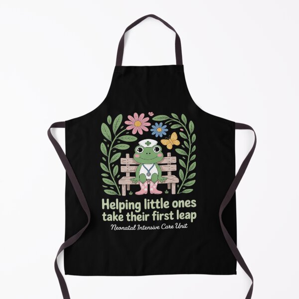 Item preview, Cute Frog NICU Nurse Summer Neonatal Intensive Care Unit RN designed and sold by petrichorsworld.