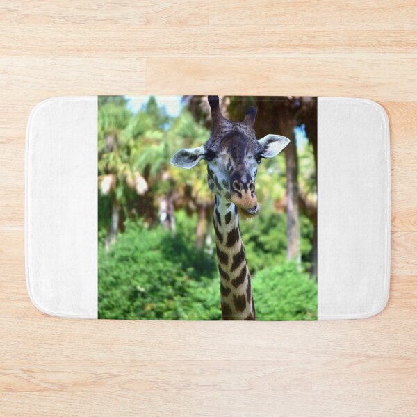 Item preview, Giraffe Among Palm Trees designed and sold by MercerImages.