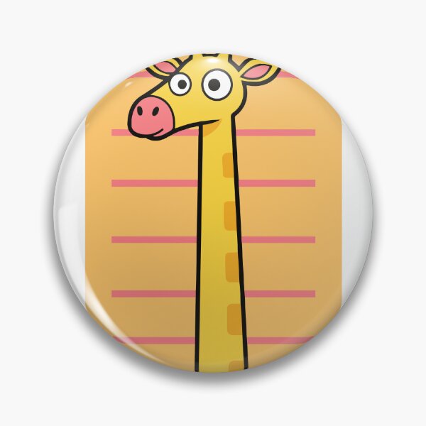 Item preview, adorable giraffe illustration designed and sold by Meemaart.