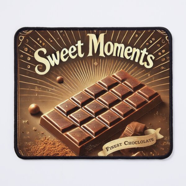 Item preview, Sweet Moments – The sweet retro poster for connoisseurs and chocolate lovers designed and sold by Eric Nagel.