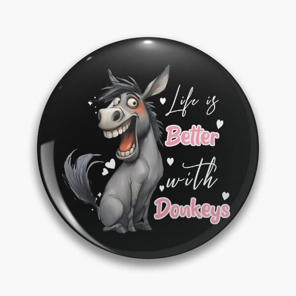 Item preview, Goofy Donkey Love T-Shirt designed and sold by TinaMDedrick.