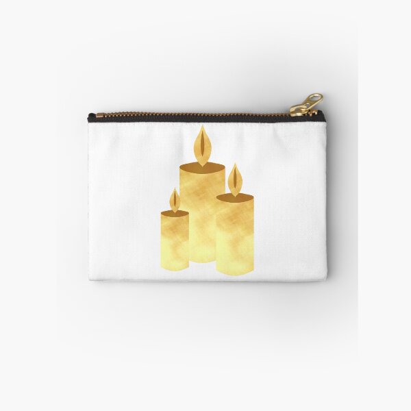 Item preview, Golden Candles on white - Calm, Sensory-Friendly designed and sold by CreaTwinkles.