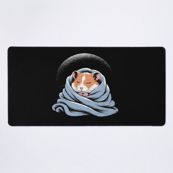 Item preview, Cute Guinea Pig Cuddling in Blanket Illustration designed and sold by KingsLife1994.